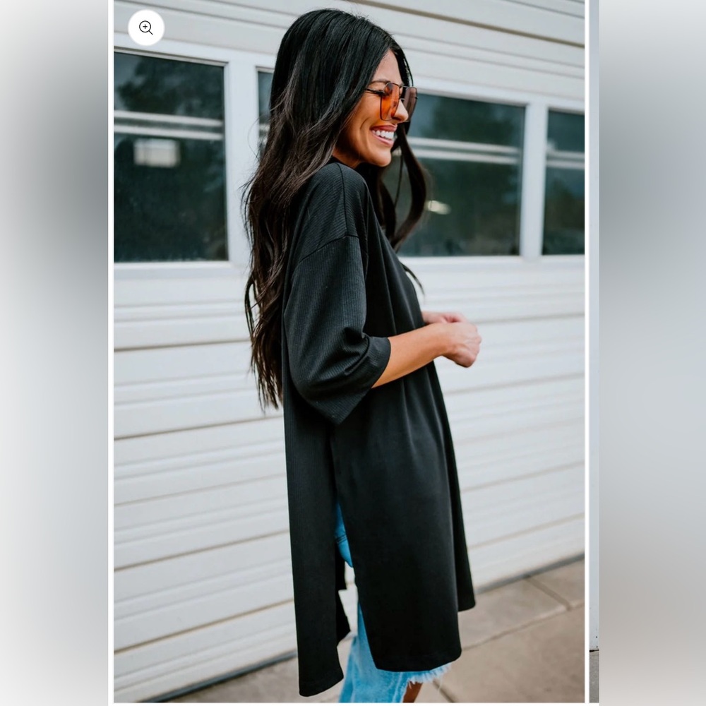 Lala Icon Mock Neck Top